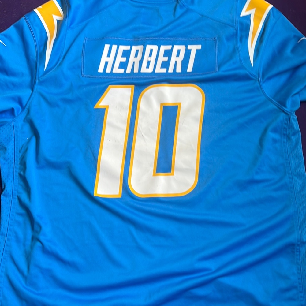 Justin Herbert Chargers Jersey